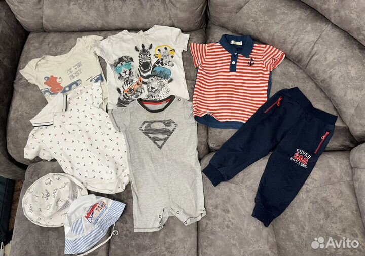 Пакет вещей на мальчика 92 98