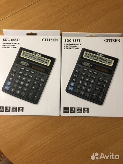 Калькулятор citizen SDC-888TII
