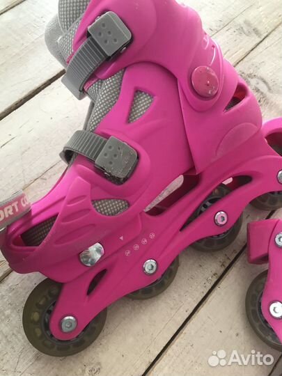 Роликовые коньки reaction 33-36 размер