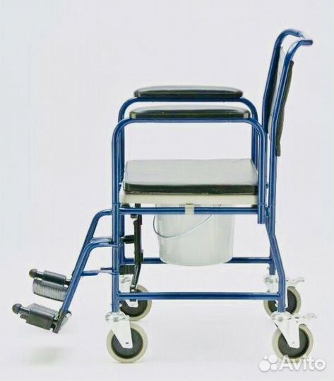 Кресло каталка стул туалет на колесах N009B