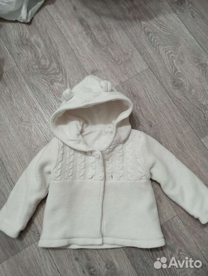Толстовка на девочку 80-86