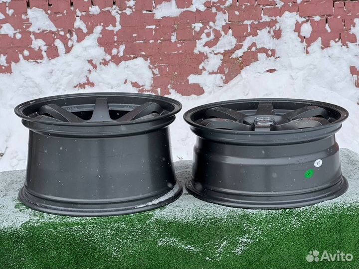 Диски разноширокие Rays TE37 для BMW r18