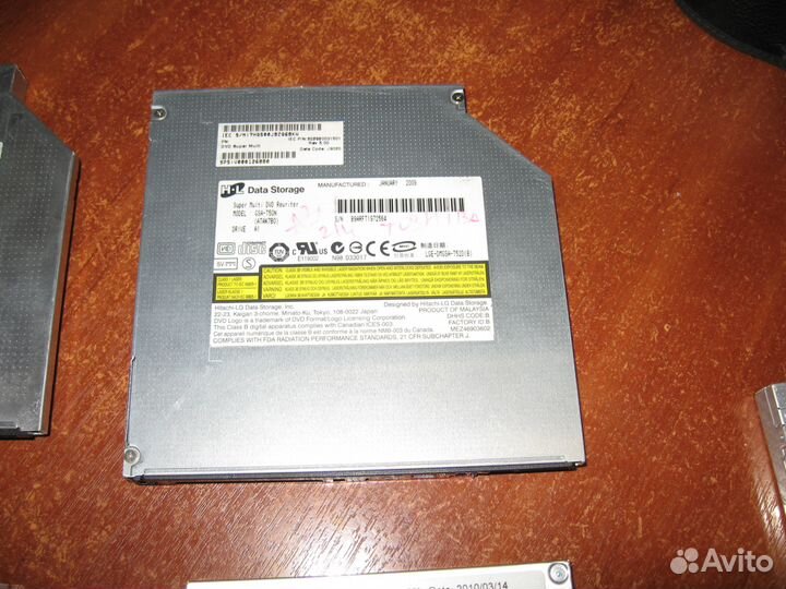 Приводы для ноутбука DVD-RW 12,7 мм