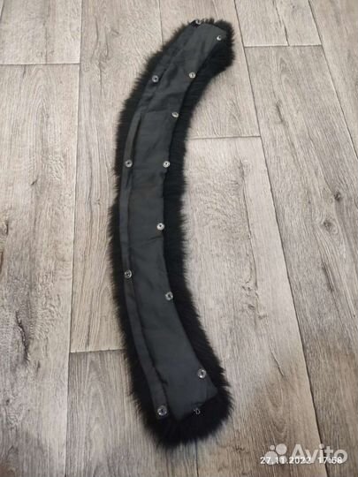 Меховой воротник на капюшон LUX