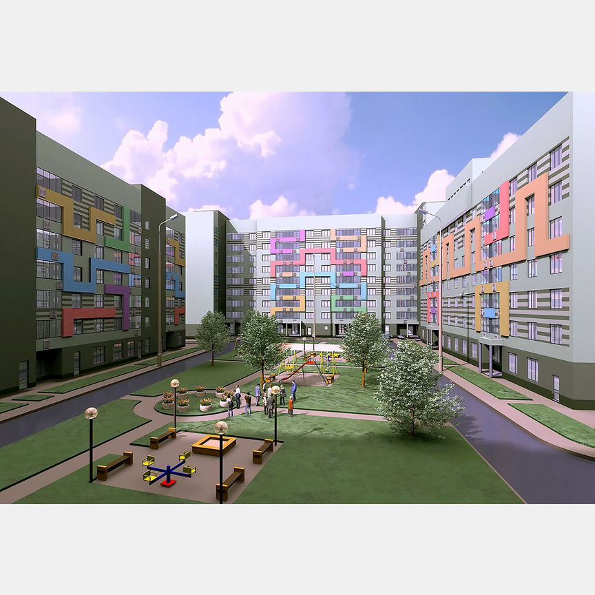 2-к. квартира, 66,7 м², 5/7 эт.