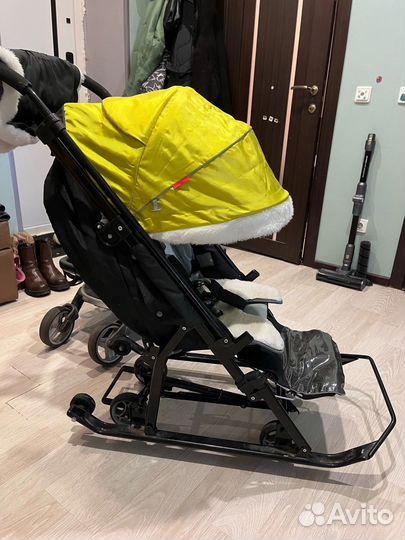 Детские санки коляска