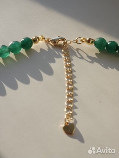 Колье из натуральных камней