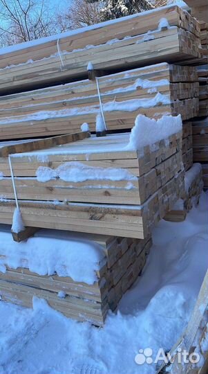 Брус обрезной 150х150х6000мм