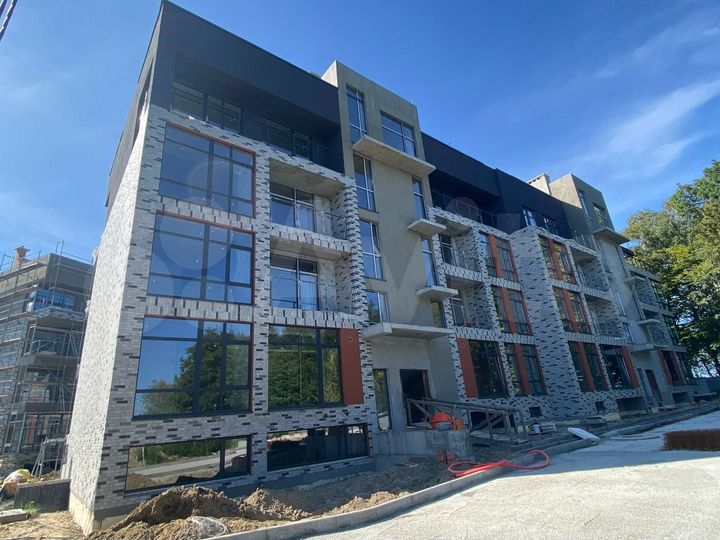 1-к. апартаменты, 56,4 м², 2/4 эт.