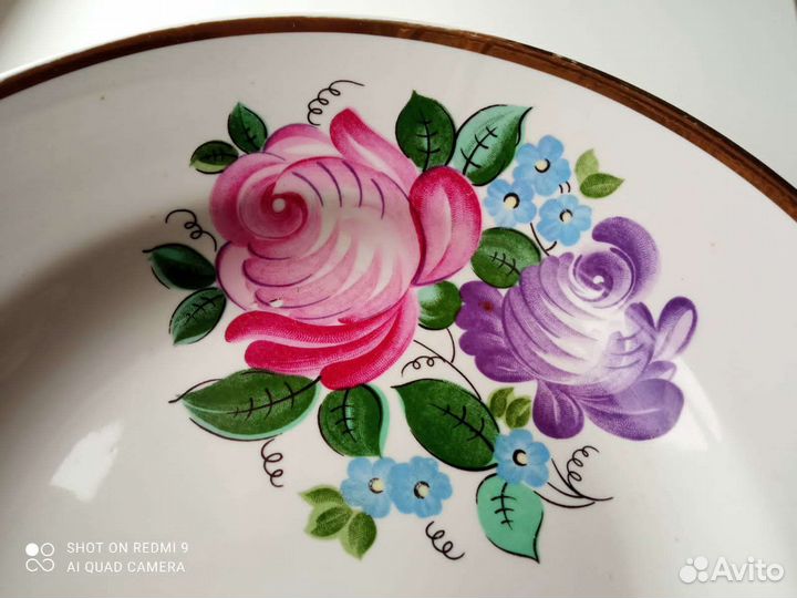 Блюдо, фарфор СССР