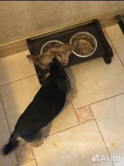 Подставка под миски для собак и кошек