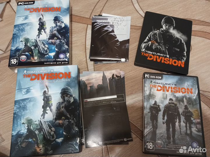 Коллекционное издание Division со стилбук