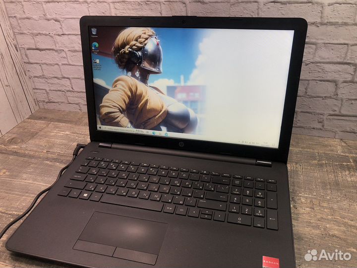 Игровой ноутбук HP AMD/8Gb/SSD/2Видеокарты