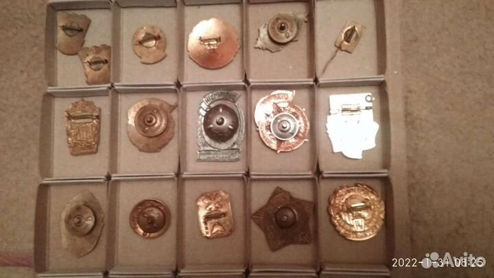 Значки тяжёлые СССР