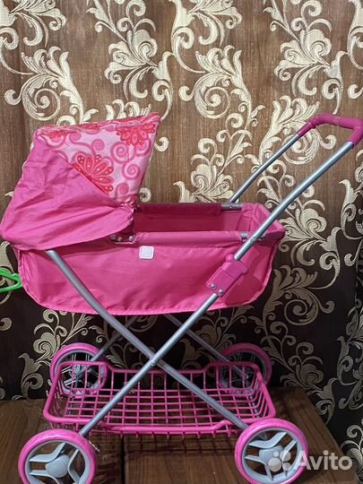 Коляска игрушечная для девочки