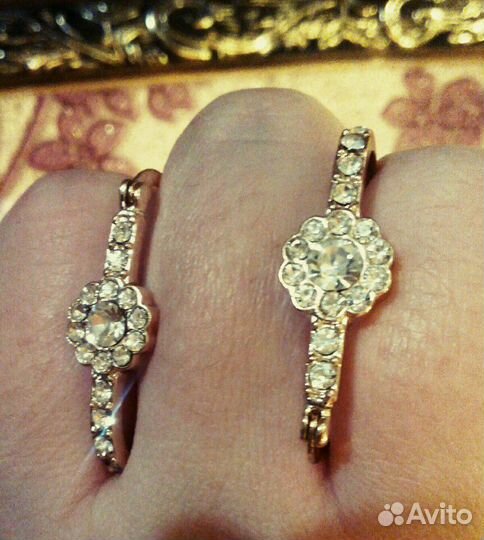 Сережки из медицинского золота