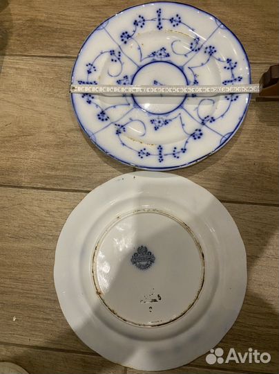 Тарелки антиквариат фарфор