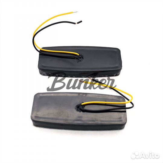 Поворотники LED priora с подсветкой Yellow