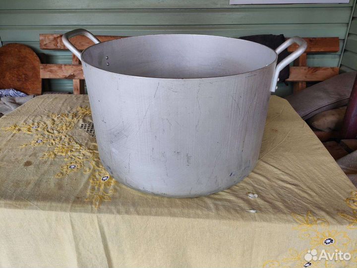 Кастрюля алюминиевая 40 литров