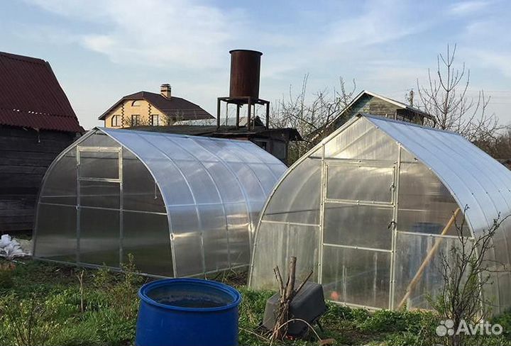 Теплица усиленная (профиль 20х30 на ребро)