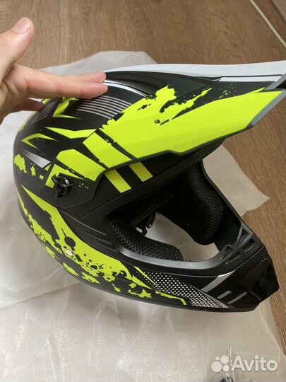 Мото шлем кросс и эндуро