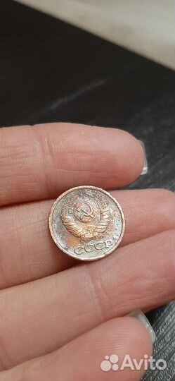 1 копейка 1985 года короткие колосья