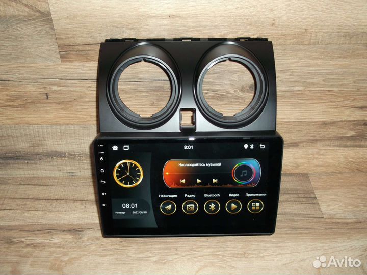 Магнитола Nissan Qashqai J10 Android