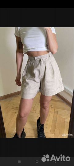 Шорты женские лен