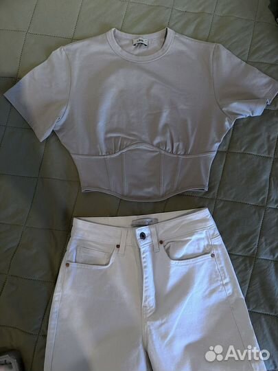 Футболка топ lime