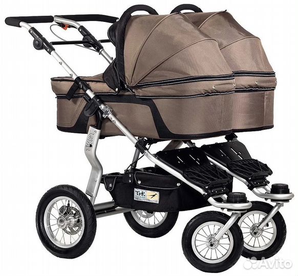 Коляска для двойни tfk