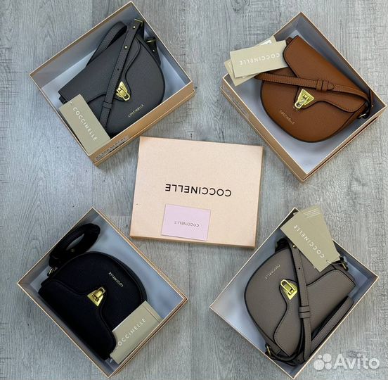 Сумка женская coccinelle 4 цвета