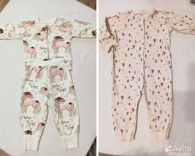 Вещи пакетом для девочки 68 74