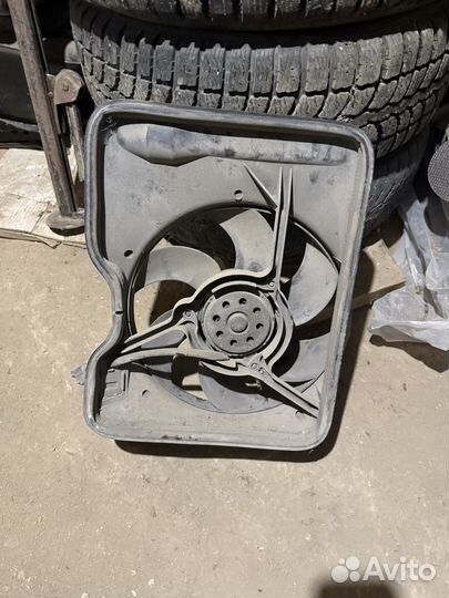 Вентилятор кондиционера на opel omega b