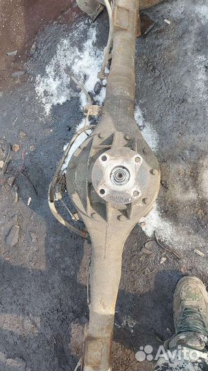 Mitsubishi l200 задний мост в сборе