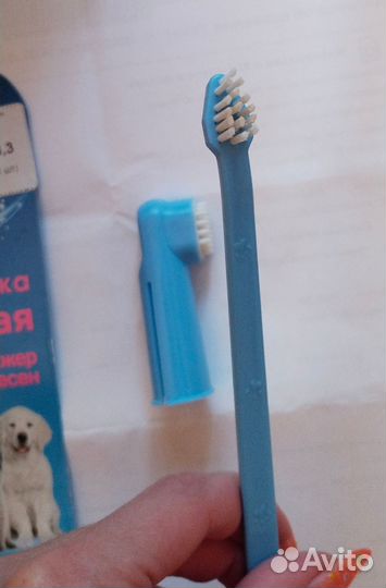 Зубная щетка для собак