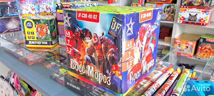 Фейерверк Босс Мороз салют