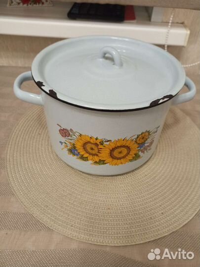 Кастрюля эмалированная СССР