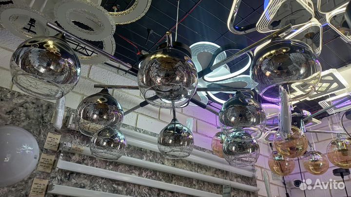 Люстра светильник в стиле лофт