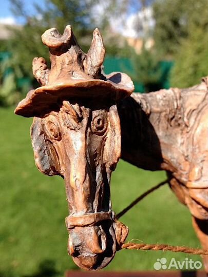 Скульптура. Извозчик. Giuseppe Armani. Авторская р