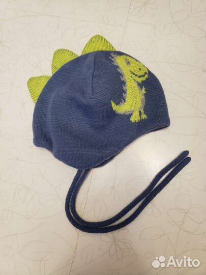 Шапочка Дино для мальчика до года