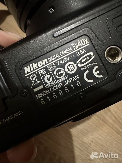 Фотоаппарат Nikon D40x