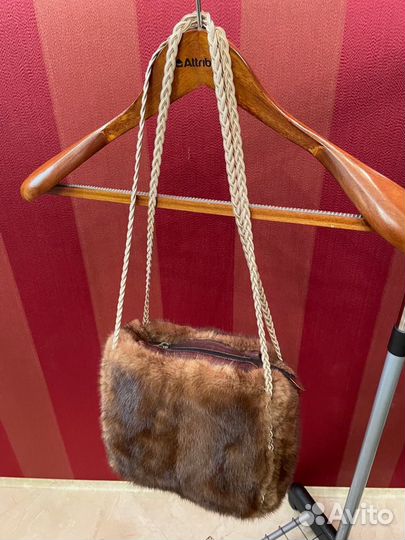 Сумка меховая норка loretta pettinari Италия