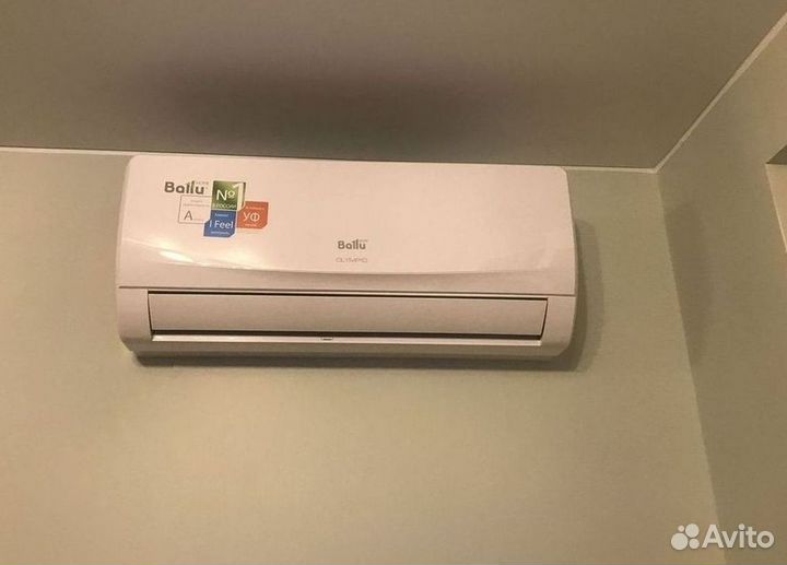 Сплит система с установкой