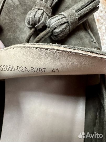 Мокасины 41 р замша, Франция