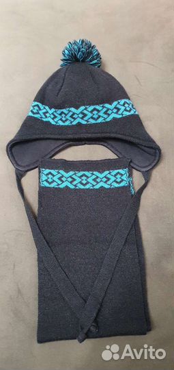 Комплект шапка и шарф