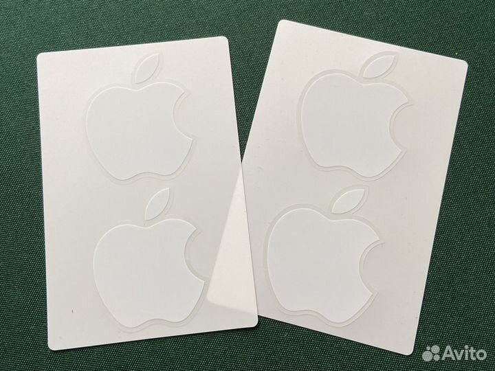 Оригинальные наклейки стикеры Apple, эппл, эпл