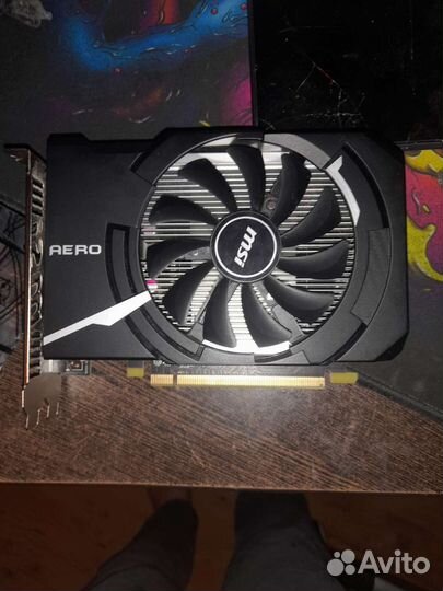 Видеокарта rx 550 4gb
