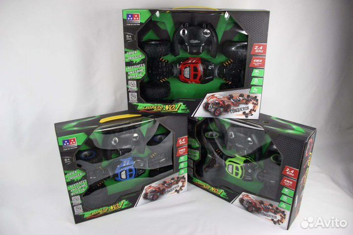 Радиоуправляемый внедорожник-перевертыш