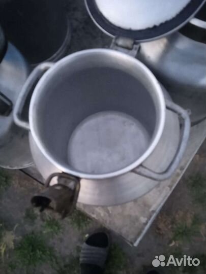 Фляга алюминиевая бу 40л