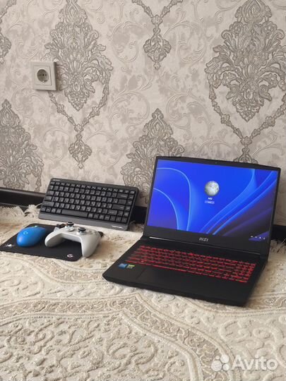 Ноутбук MSI katana GF66 GTX 3060+I5
